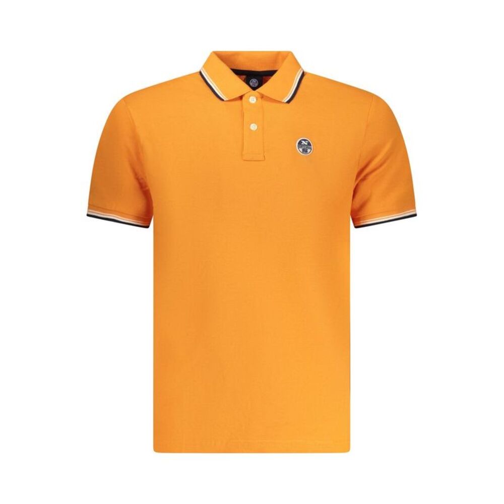 North Sails Arancione Cotton Men Men's Polo